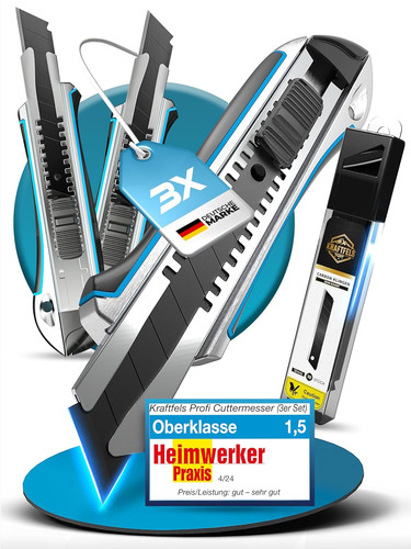 Cuttermesser profi set - 3,
